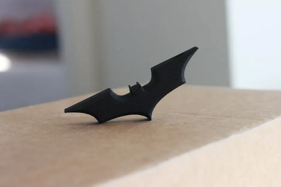 Móc khóa Batman không có mặt lật dễ in 3D - Image 1