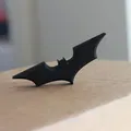 Móc khóa Batman không có mặt lật dễ in 3D - Thumbnail 1