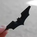 Móc khóa Batman không có mặt lật dễ in 3D - Thumbnail 3