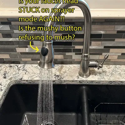 Thay thế đầu vòi phun cho bồn rửa chén nhà bếp