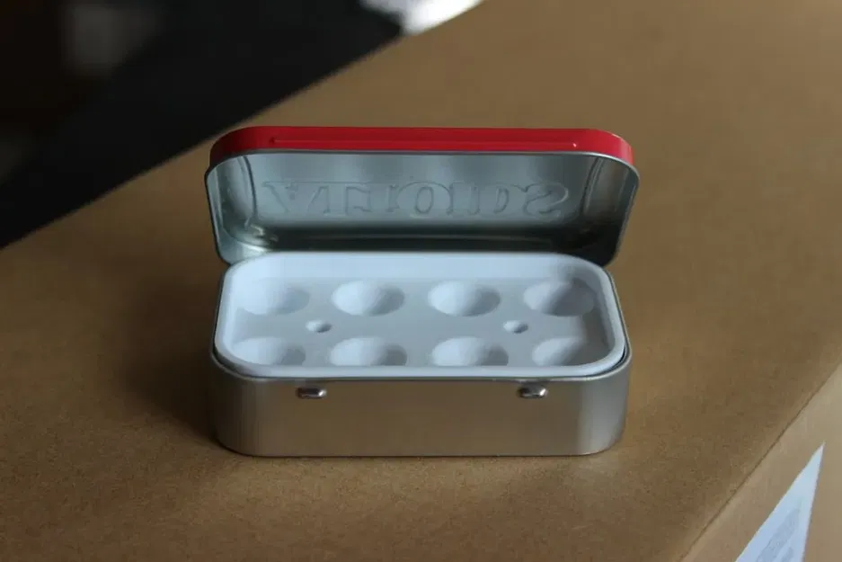 Bảng màu nước Altoids Tin với giá đỡ cọ vẽ - Image 7