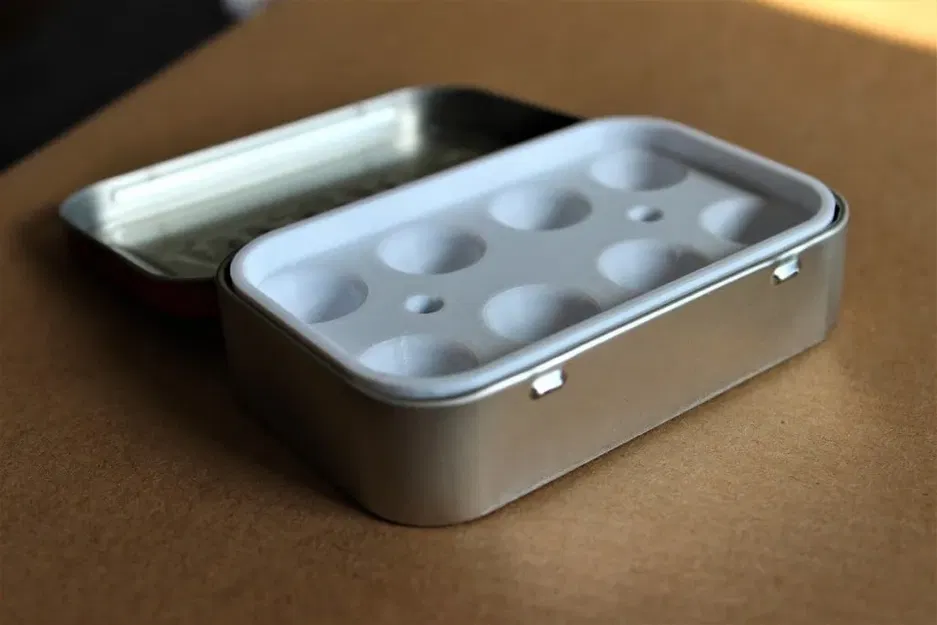 Bảng màu nước Altoids Tin với giá đỡ cọ vẽ - Image 14