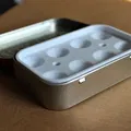 Bảng màu nước Altoids Tin với giá đỡ cọ vẽ - Thumbnail 14