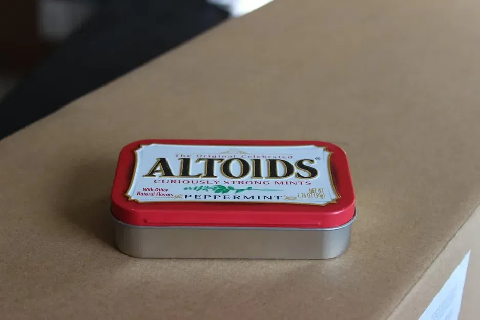 Bảng màu nước Altoids Tin với giá đỡ cọ vẽ - Image 17