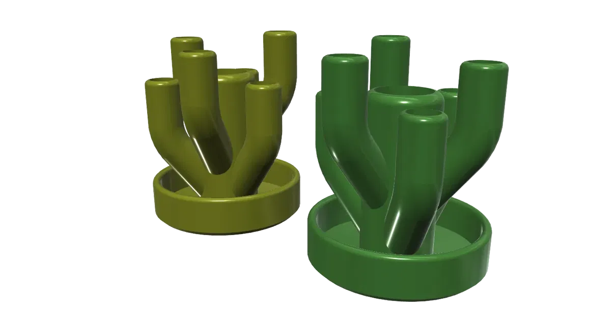 Giá đỡ bút chì hình xương rồng dễ in không cần hỗ trợ - Image 2