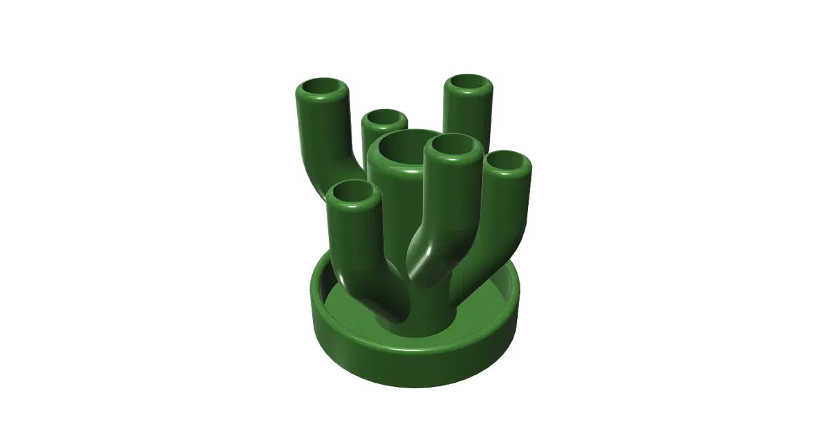 Giá đỡ bút chì hình xương rồng dễ in không cần hỗ trợ - Image 4