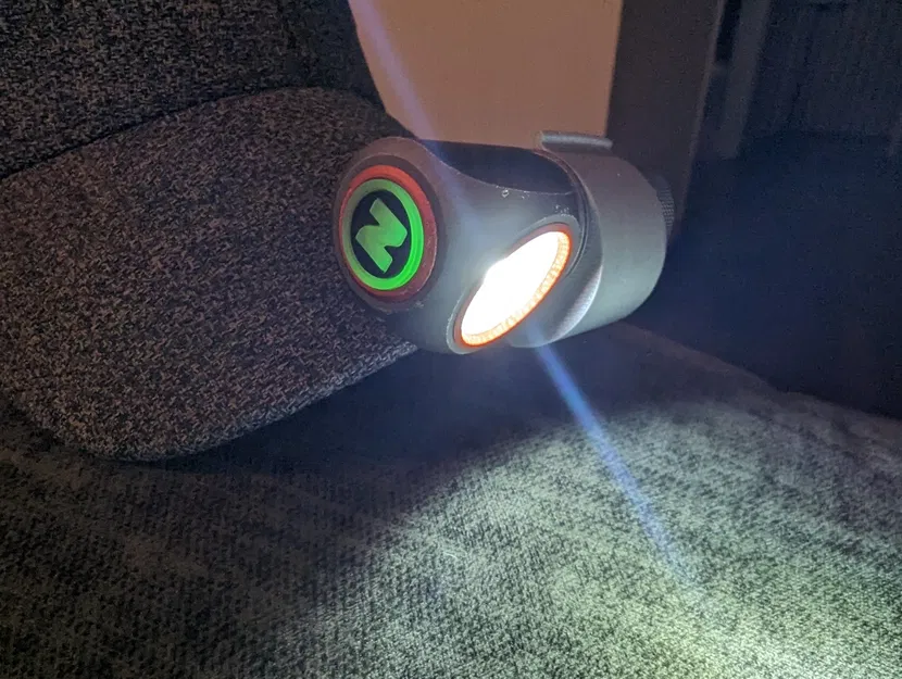 Kẹp đèn pin đơn giản cho mũ Nebo Einstein 600 - Image 1