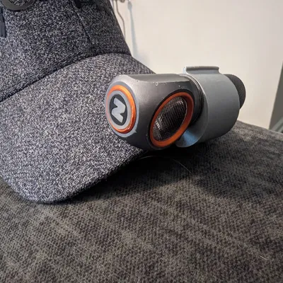 Kẹp đèn pin đơn giản cho mũ Nebo Einstein 600