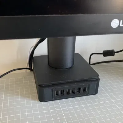 Giá đỡ bàn LG Ergo với sạc USB và bộ sạc LIVBOJ Qi