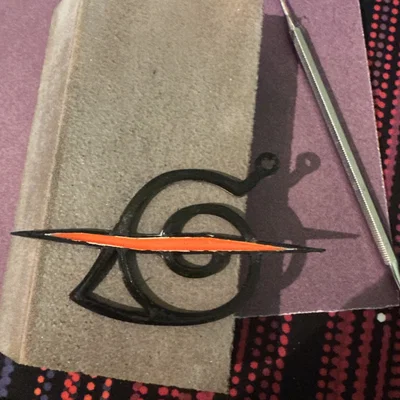 Móc khóa làng lá Naruto phong cách anime