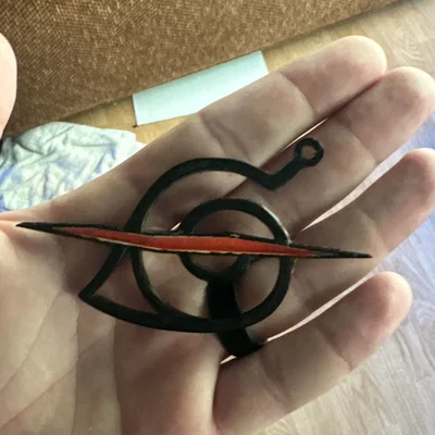 Móc khóa làng lá Naruto phong cách anime