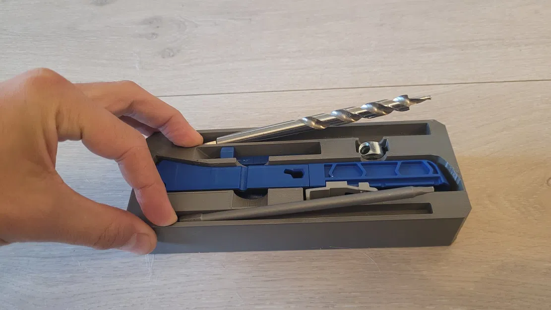 Hộp lưu trữ cho Kreg jig tiện lợi và dễ dàng - Image 2