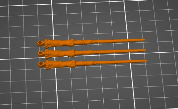 Móc khóa đũa phép Harry Potter nhỏ gọn - Image 1