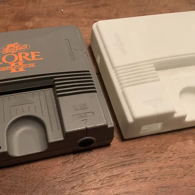 Vỏ thay thế NEC CoreGrafx 2 (PC Engine) tỉ lệ 1:1
