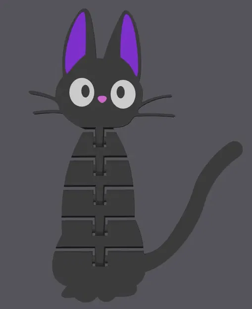 Mô hình mèo Jiji trong Kiki's Delivery Service (đặc điểm nông và m... - Image 1