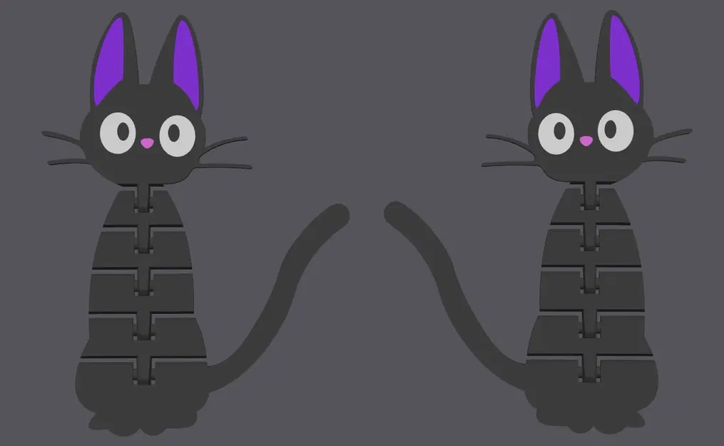 Mô hình mèo Jiji trong Kiki's Delivery Service (đặc điểm nông và m... - Image 2