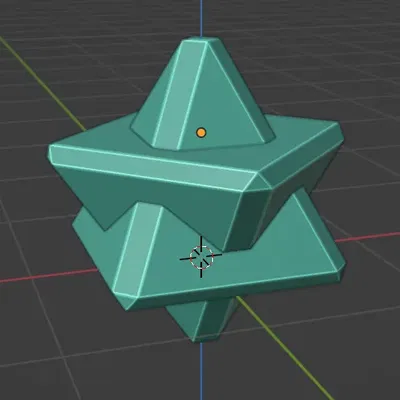 Merkabah Bốn Mặt - Mô Hình Hình Học Đặc Biệt