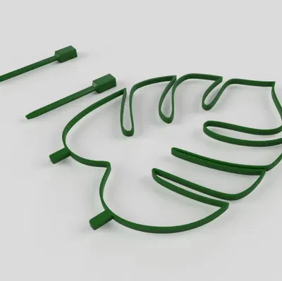 Giá đỡ lá Monstera cho cây trồng