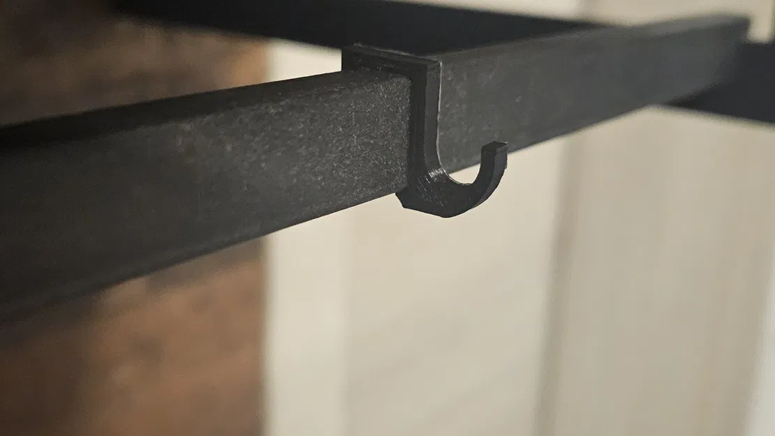 Móc treo quần áo cho thanh kim loại - Image 1