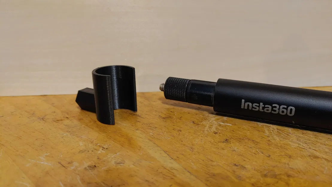 Kẹp gắn selfie stick Insta360 cho tường tổ ong - Image 2