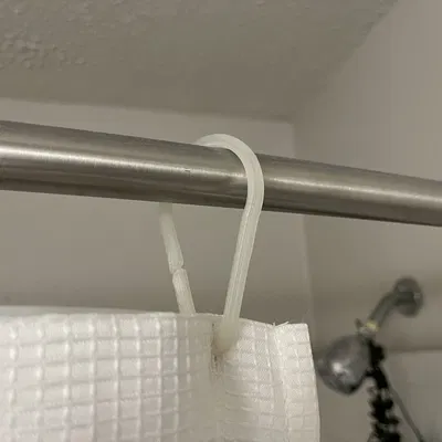Móc treo rèm tắm cho thanh có đường kính lên tới 40mm