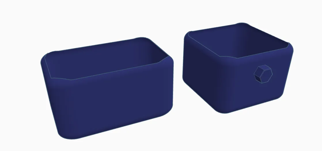 Chậu cây cho tường tổ ong với hai kích thước khác nhau - Image 1