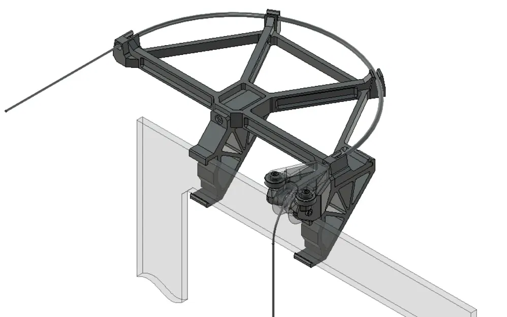 Hướng dẫn cuộn filament thấp cho hộp đựng IKEA Lack - Image 1