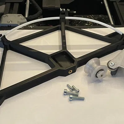 Hướng dẫn cuộn filament thấp cho hộp đựng IKEA Lack