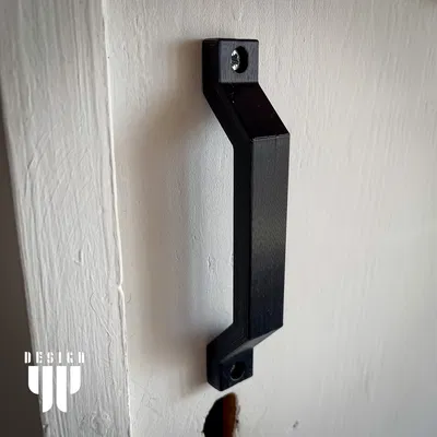 Tay cầm cửa kho barn đơn giản và thanh lịch