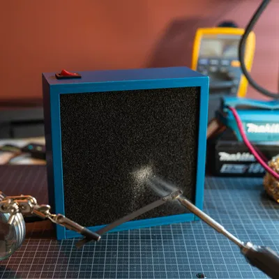 Máy hút khói hàn kiểu tối giản