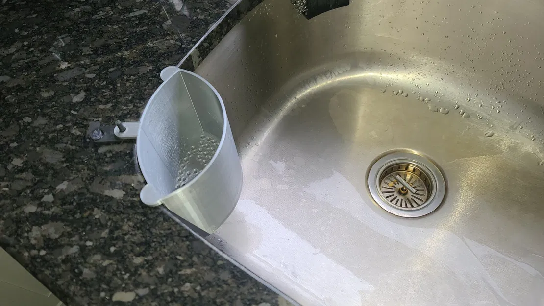 Giỏ rác treo cho bồn rửa chén trong nhà bếp - Image 1