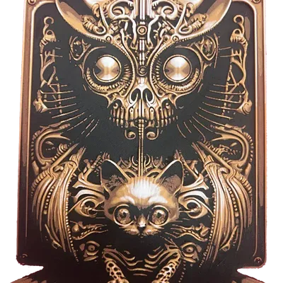 Điêu khắc mèo 3D chân thực với Hueforge