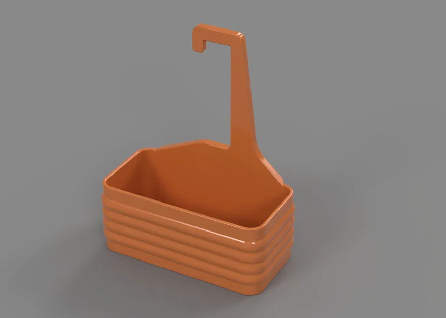 Giỏ đựng đồ dùng tắm treo dưới thanh vòi sen - Image 2