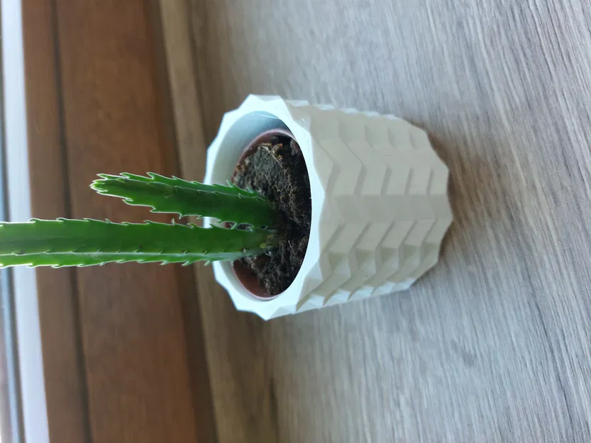 Bình hoa origami hình học không có nắp dành cho cây xanh - Image 1