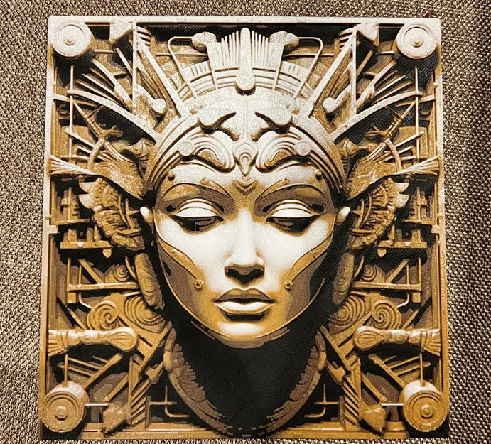 Mô hình Pandora từ thần thoại Hy Lạp với Hueforge - Image 2