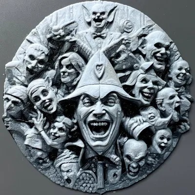 Mô hình filamen hình đồng xu với chi tiết tinh xảo