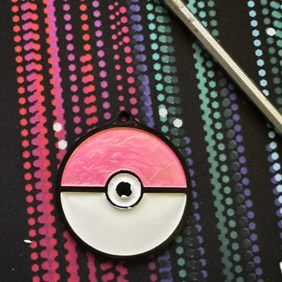 Móc chìa khóa Pokeball phong cách anime