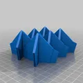 Polyhedron origami mô-đun Electra60 in 3D - Thumbnail 11