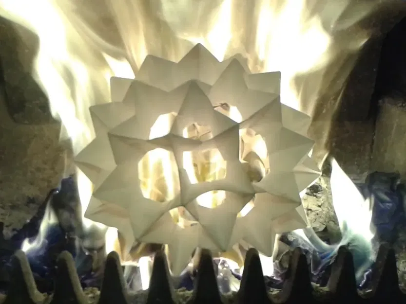 Polyhedron origami mô-đun Electra60 in 3D - Image 13