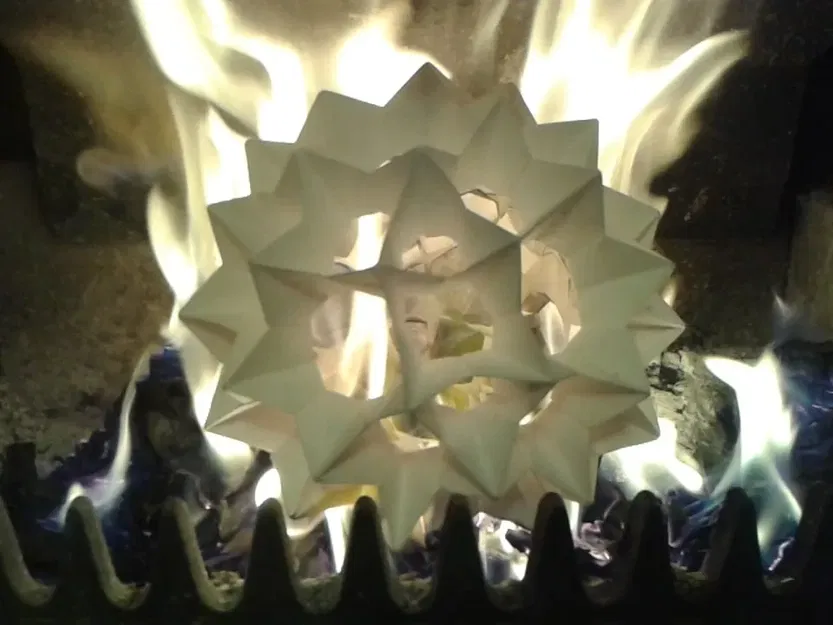 Polyhedron origami mô-đun Electra60 in 3D - Image 14