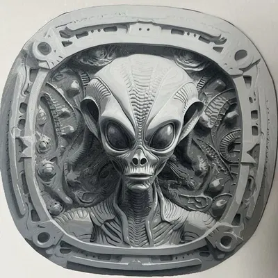 Người ngoài hành tinh trong khung tranh