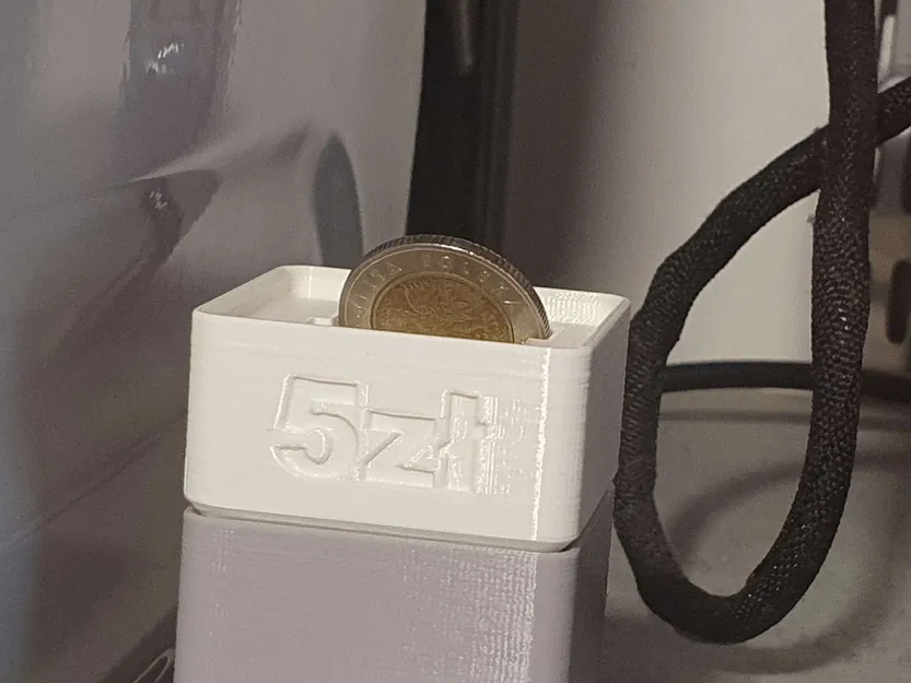 Giá đỡ tiền xu Gridfinity cho đồng zloty và grosz - Image 1