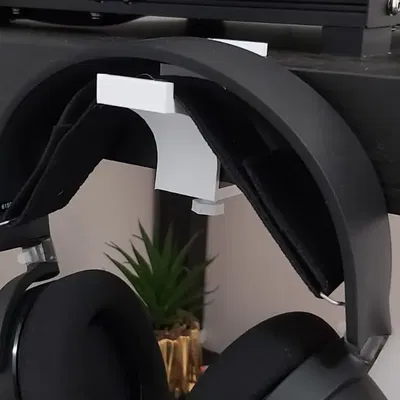 Giá đỡ tai nghe gắn vít cho bàn Ikea Lack