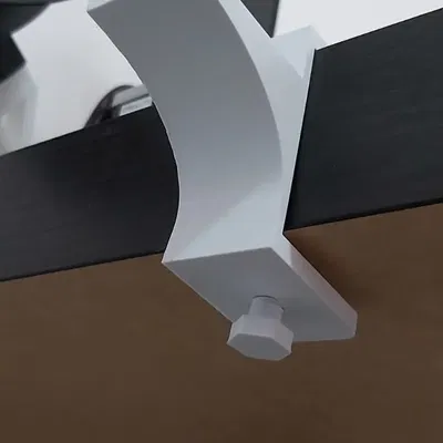 Giá đỡ tai nghe gắn vít cho bàn Ikea Lack