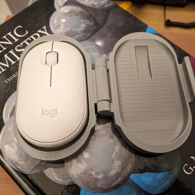 Vỏ chuột Logitech Pebble gập in-place