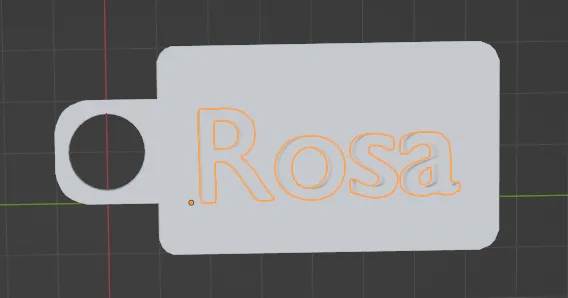 Móc khóa hình hoa hồng tinh tế - Image 1