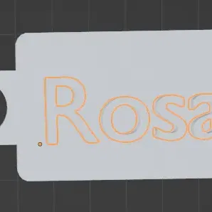 Móc khóa hình hoa hồng tinh tế