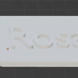 Móc khóa hình hoa hồng tinh tế