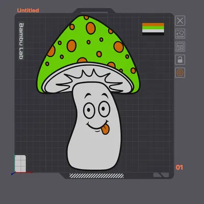 Nấm ngốc nghếch đáng yêu SillyShroom