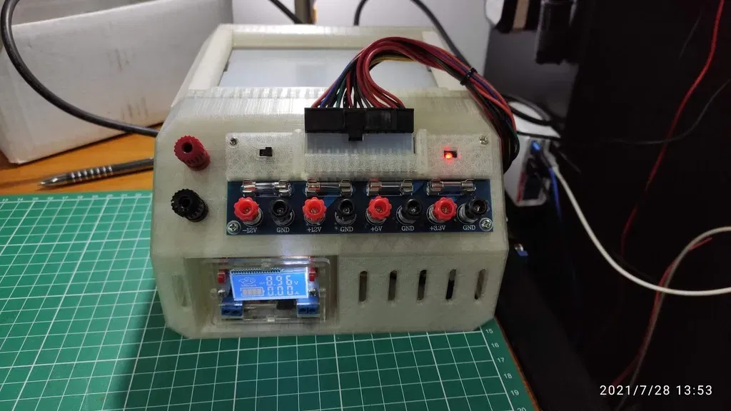 Mặt trước sử dụng XH-M229 và module tăng/giảm cho nguồn ATX - Image 3